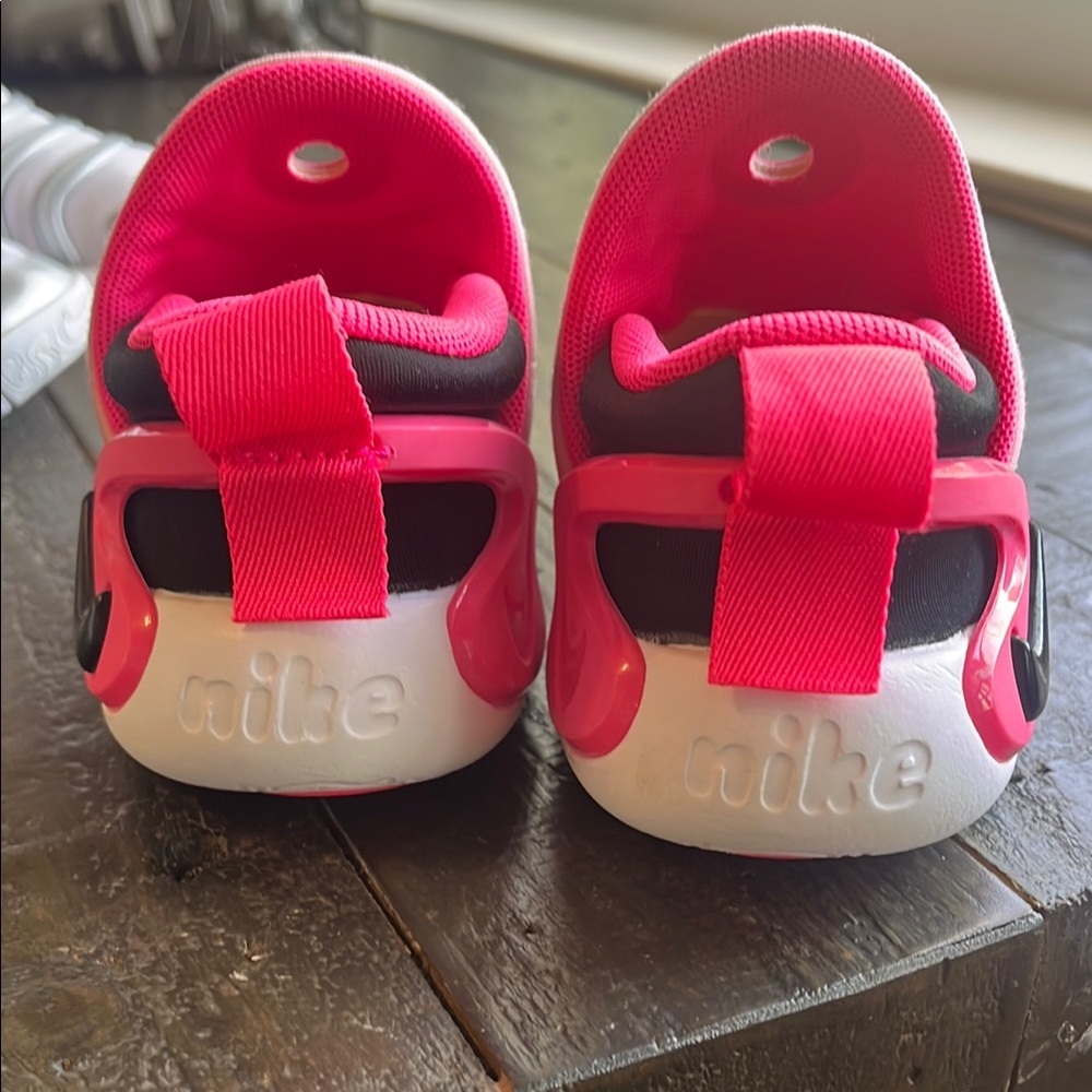 Nike Kids' Pink and Purple Slip-On Shoes - Picture 9 of 14